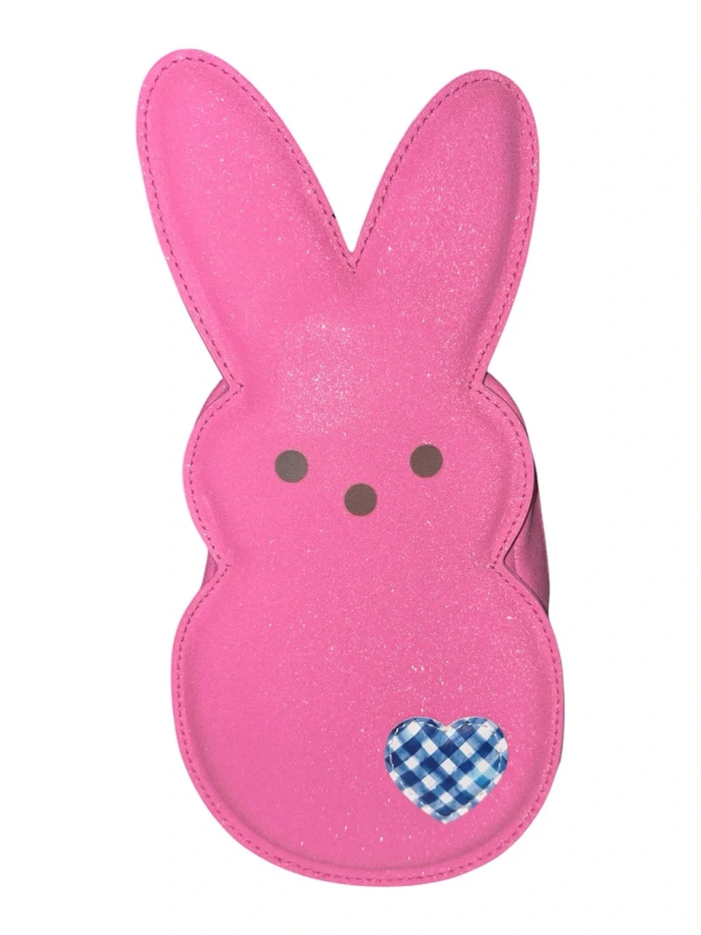 Bath & Body Works Peeps collab bunny shaped gingham straps backpack NWT